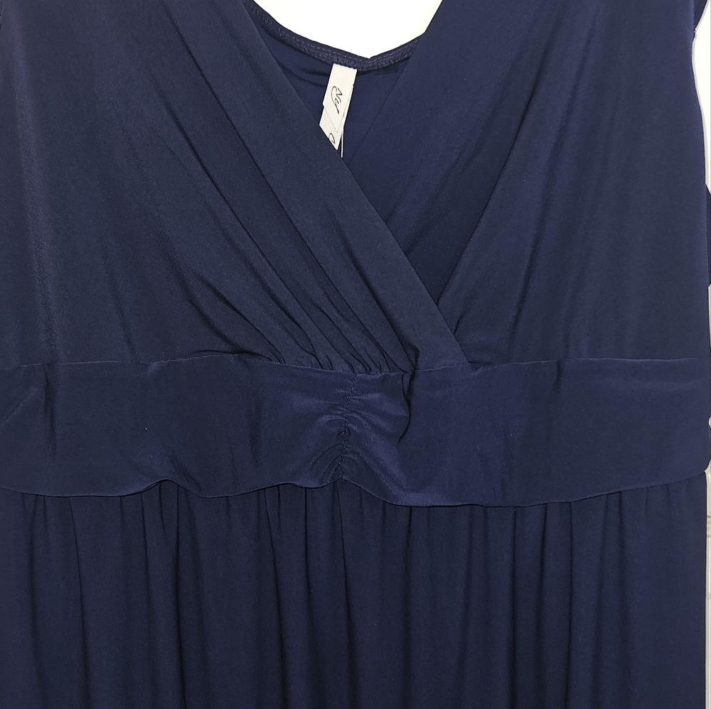 Navy blue dress